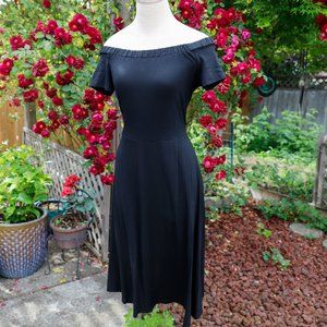Express Reversible Off the Shoulder Cut Out Dress